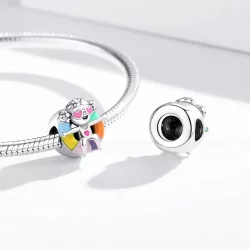 Charms Typu Pandora Dziewczyna z kółkiem do pływania - SCC1918