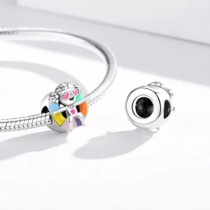 Charms Typu Pandora Dziewczyna z kółkiem do pływania - SCC1918