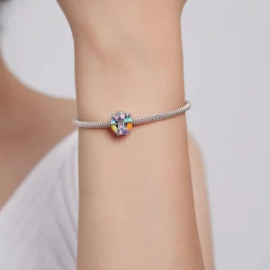 Charms Typu Pandora Dziewczyna z kółkiem do pływania - SCC1918