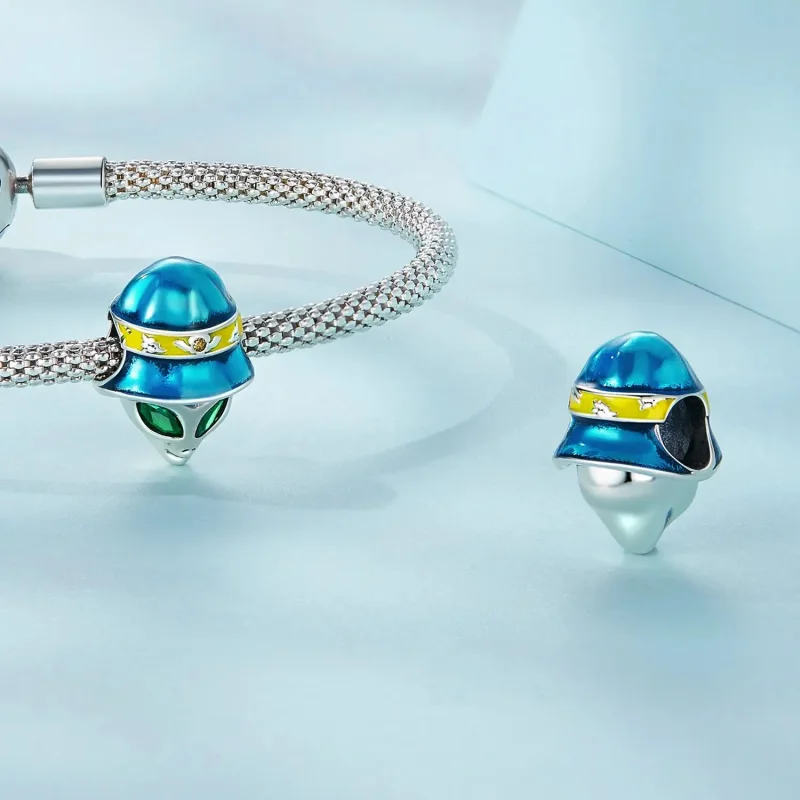 (zdjęcie do) Charms Typu Pandora Dziwny obcy - SCC2393 - Wyświetl 4