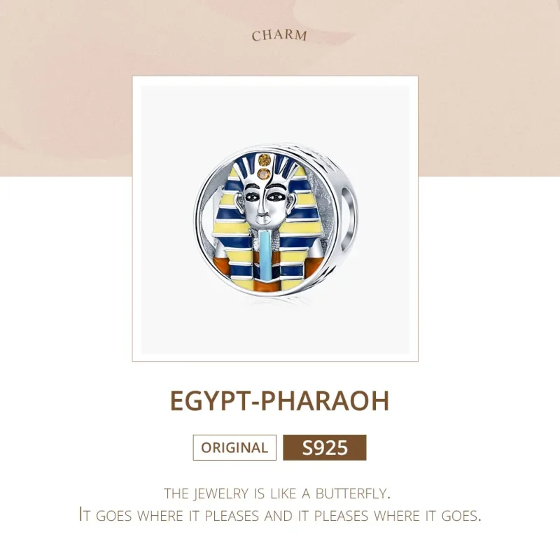 (zdjęcie do) Charms Typu Pandora Egipt - Faraon - SCC1858 - Wyświetl 5