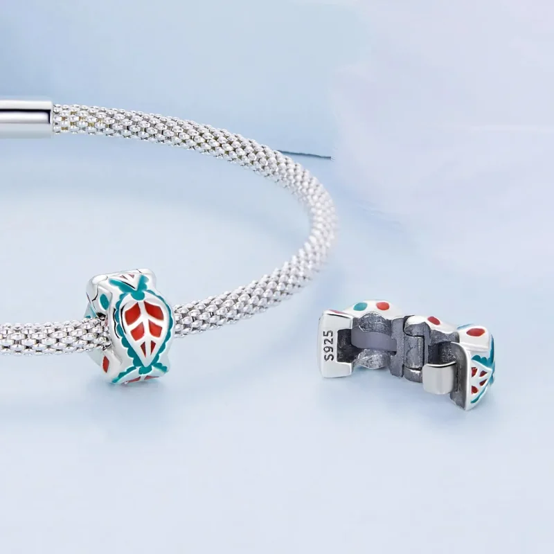 (zdjęcie do) Charms Typu Pandora Egzotyczna klamra - BSC631 - Wyświetl 5