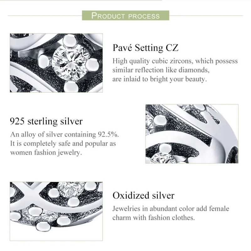 (zdjęcie do) Charms Typu Pandora Elegancja - SCC732 - Wyświetl 7