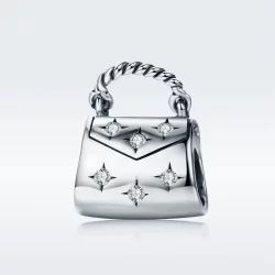 Charms Typu Pandora Elegancka torba na zakupy - SCC607