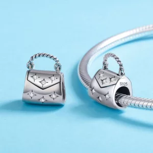 Charms Typu Pandora Elegancka torba na zakupy - SCC607