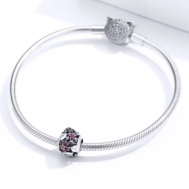 (zdjęcie do) Charms Typu Pandora Elegancki Kwiat Wiśni - SCC1446 - Wyświetl 3