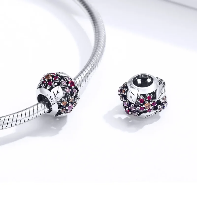 (zdjęcie do) Charms Typu Pandora Elegancki Kwiat Wiśni - SCC1446 - Wyświetl 4