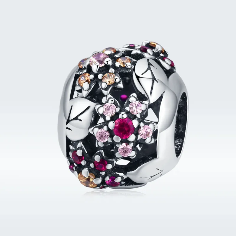 (zdjęcie do) Charms Typu Pandora Elegancki Kwiat Wiśni - SCC1446 - Wyświetl 5