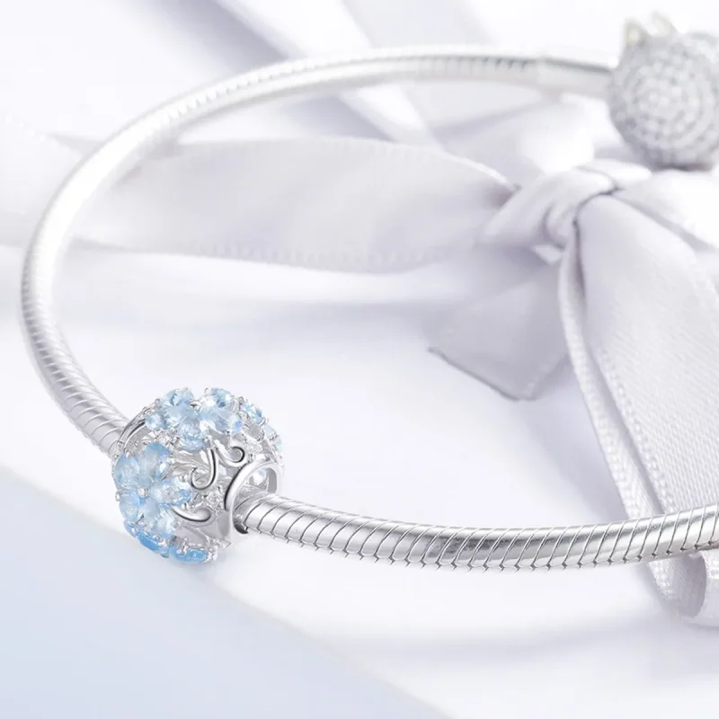 (zdjęcie do) Charms Typu Pandora Eleganckie płatki śniegu - SCC941 - Wyświetl 3