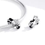 Charms Typu Pandora Fajny motocykl - BSC273