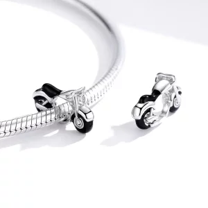 Charms Typu Pandora Fajny motocykl - BSC273