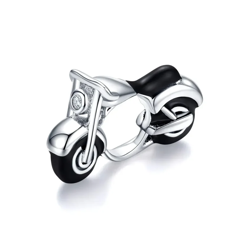 (zdjęcie do) Charms Typu Pandora Fajny motocykl - BSC273