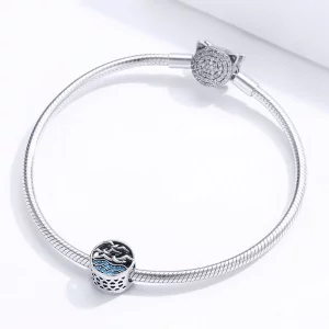 Charms Typu Pandora Fala i mewy - SCC1454