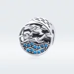 Charms Typu Pandora Fala i mewy - SCC1454