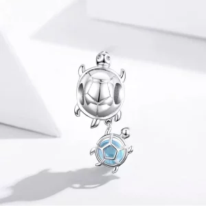 Charms Typu Pandora Figlarny żółw - BSC332