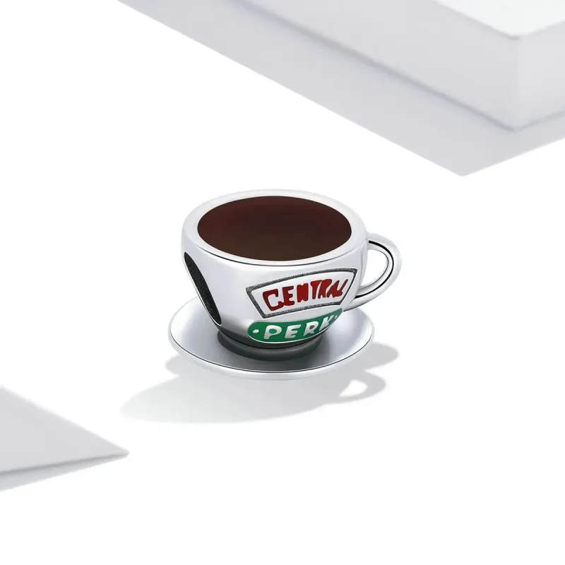 (zdjęcie do) Charms Typu Pandora Filiżanka kawy - SCC2164 - Wyświetl 2