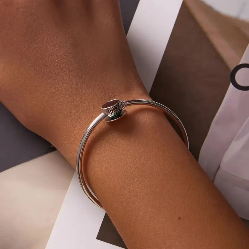 (zdjęcie do) Charms Typu Pandora Filiżanka kawy - SCC2164 - Wyświetl 5