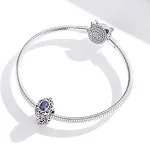 Charms Typu Pandora Fioletowy urok - SCC1928