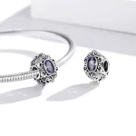 Charms Typu Pandora Fioletowy urok - SCC1928