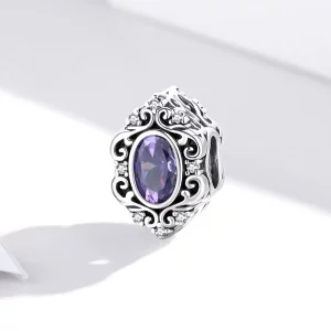 Charms Typu Pandora Fioletowy urok - SCC1928