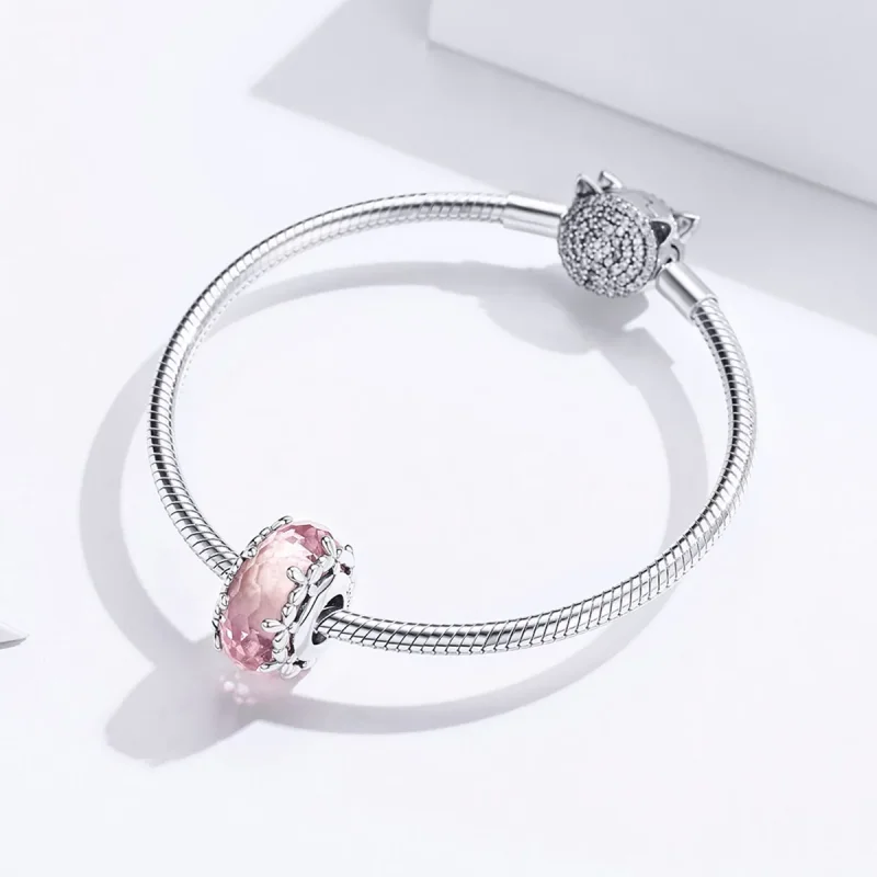 (zdjęcie do) Charms Typu Pandora Floret - SCC1282 - Wyświetl 3