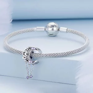 Charms Typu Pandora Frędzel księżycowy - BSC636