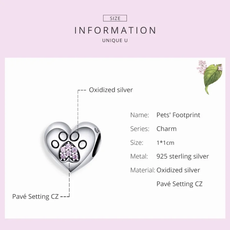 (zdjęcie do) Charms Typu Pandora Futro Mama - BSC209 - Wyświetl 5
