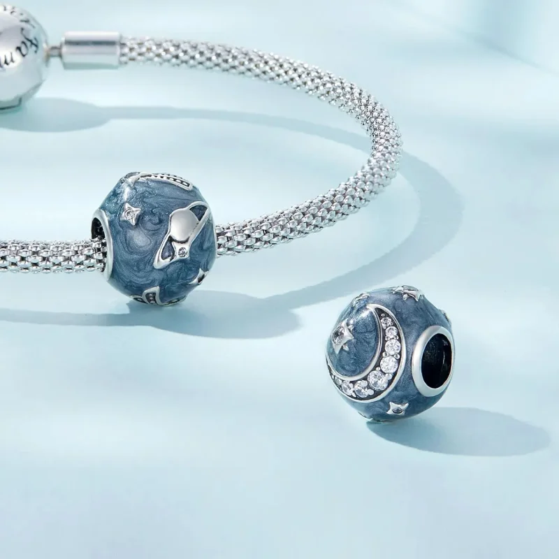 (zdjęcie do) Charms Typu Pandora Galaktyka gwiazd - SCC2368 - Wyświetl 5