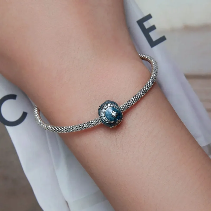 (zdjęcie do) Charms Typu Pandora Galaktyka gwiazd - SCC2368 - Wyświetl 6