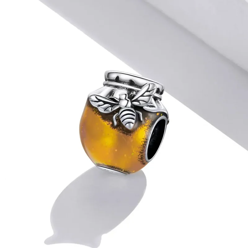 (zdjęcie do) Charms Typu Pandora Garnek miodu - SCC1914 - Wyświetl 2