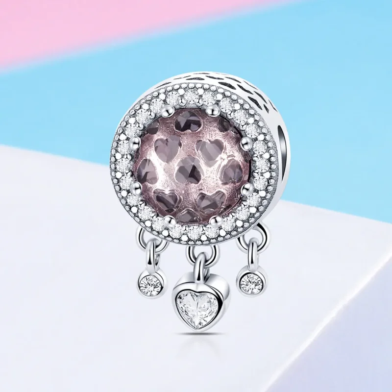 (zdjęcie do) Charms Typu Pandora Genialne serce - SCC998 - Wyświetl 2