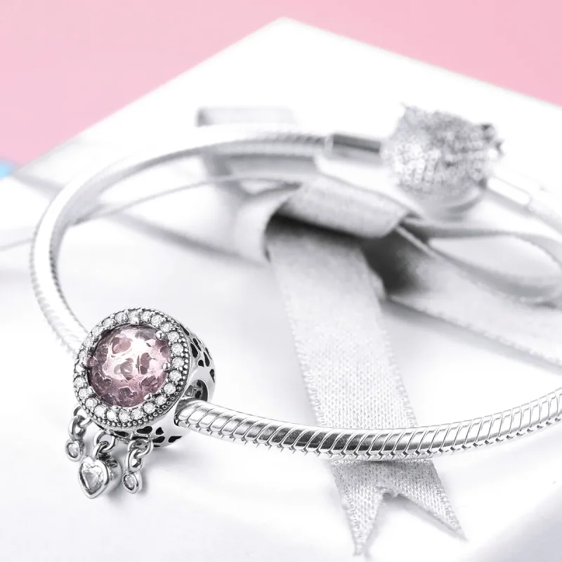 (zdjęcie do) Charms Typu Pandora Genialne serce - SCC998 - Wyświetl 4