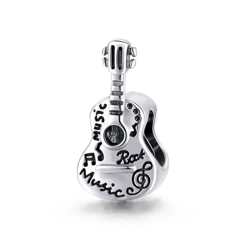 (zdjęcie do) Charms Typu Pandora Gitara - SCC1708