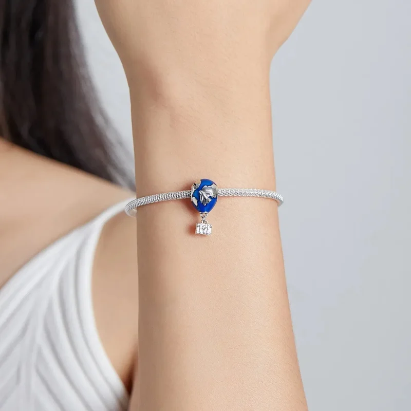 (zdjęcie do) Charms Typu Pandora Globetrotter - Balon na ogrzane powietrze - SCC2028 - Wyświetl 5