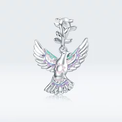 Charms Typu Pandora Gołębica Pokoju - BSC295