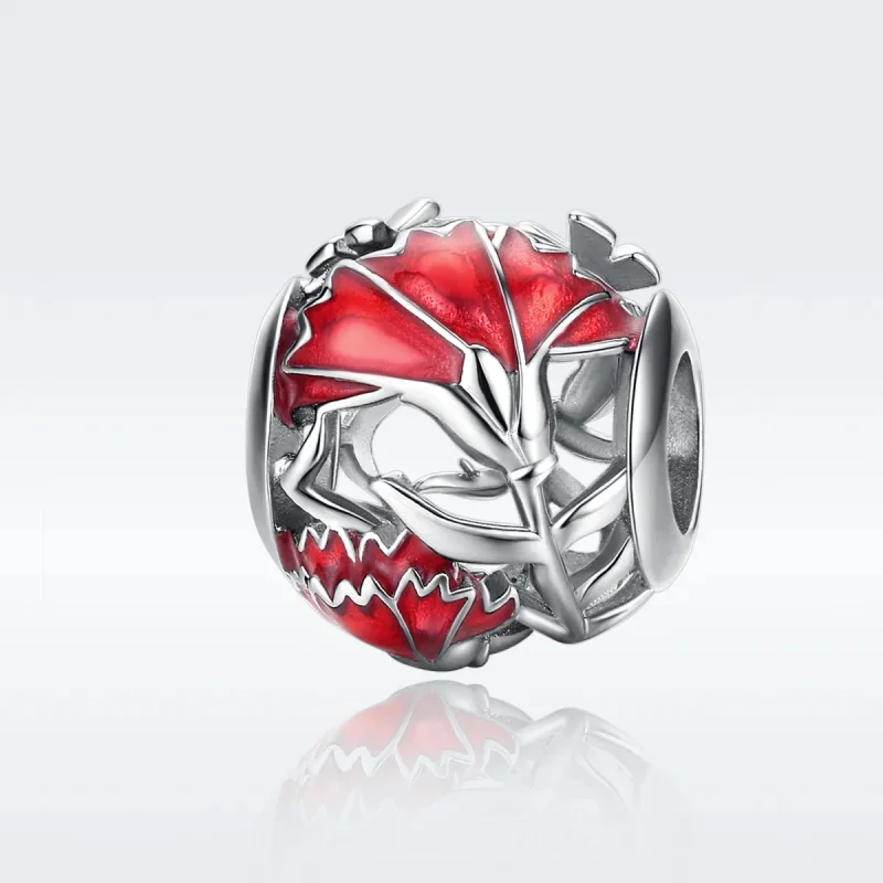 (zdjęcie do) Charms Typu Pandora Goździk - BSC097 - Wyświetl 5