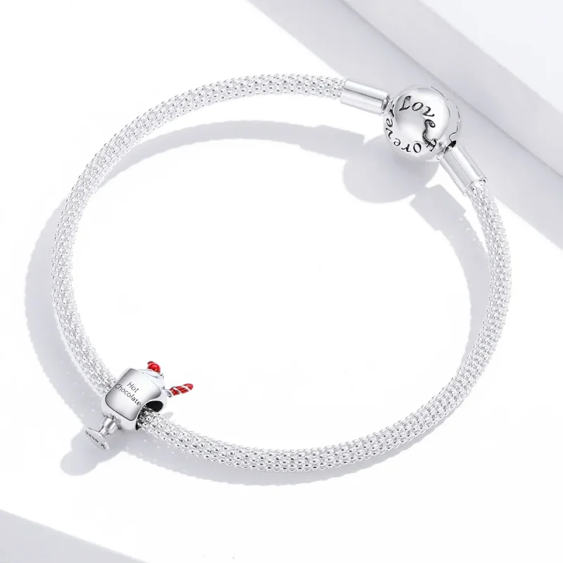 (zdjęcie do) Charms Typu Pandora Gorąca czekolada - SCC1495 - Wyświetl 3