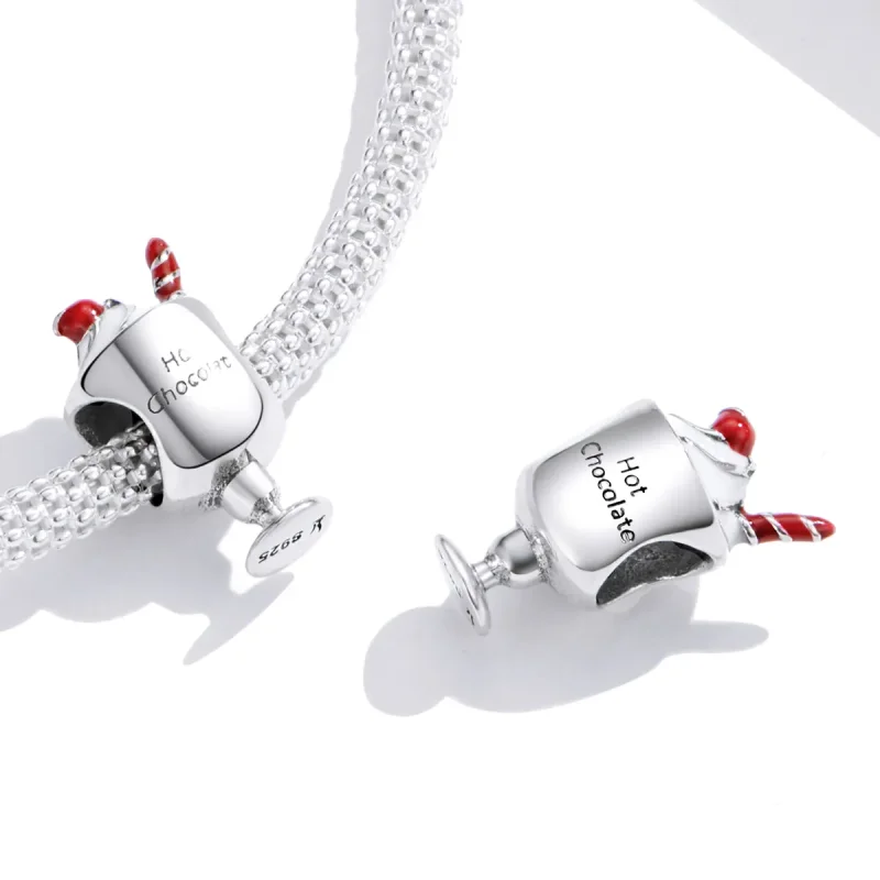 (zdjęcie do) Charms Typu Pandora Gorąca czekolada - SCC1495 - Wyświetl 4