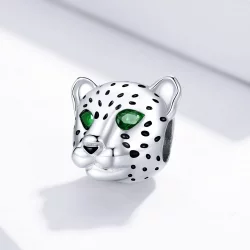 Charms Typu Pandora Głowa geparda - SCC1675