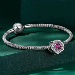 Charms Typu Pandora Gradientowe Kwiaty - BSC625