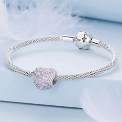 Charms Typu Pandora Gradientowe serce - BSC624