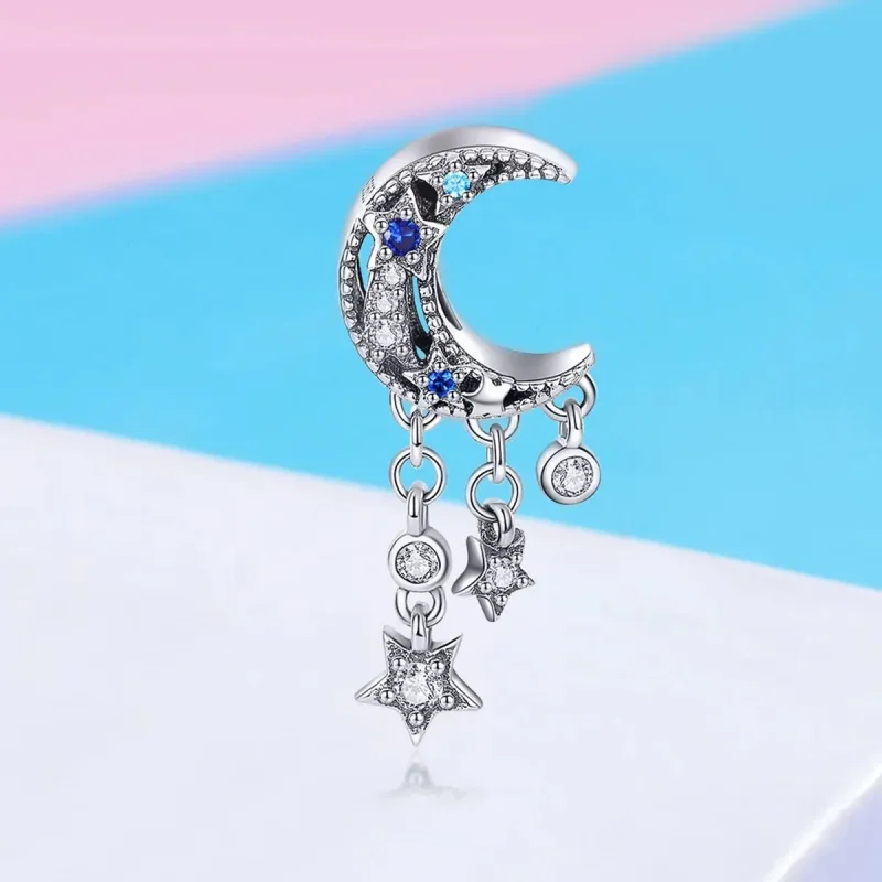 (zdjęcie do) Charms Typu Pandora Gwiaździste niebo - BSC023 - Wyświetl 2