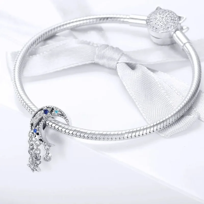 (zdjęcie do) Charms Typu Pandora Gwiaździste niebo - BSC023 - Wyświetl 3