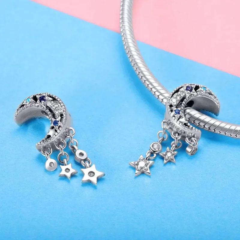(zdjęcie do) Charms Typu Pandora Gwiaździste niebo - BSC023 - Wyświetl 4