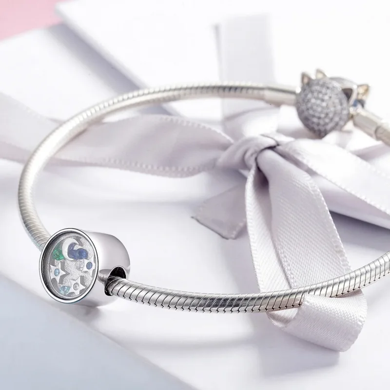 (zdjęcie do) Charms Typu Pandora Gwiaździste niebo - BSC042 - Wyświetl 2