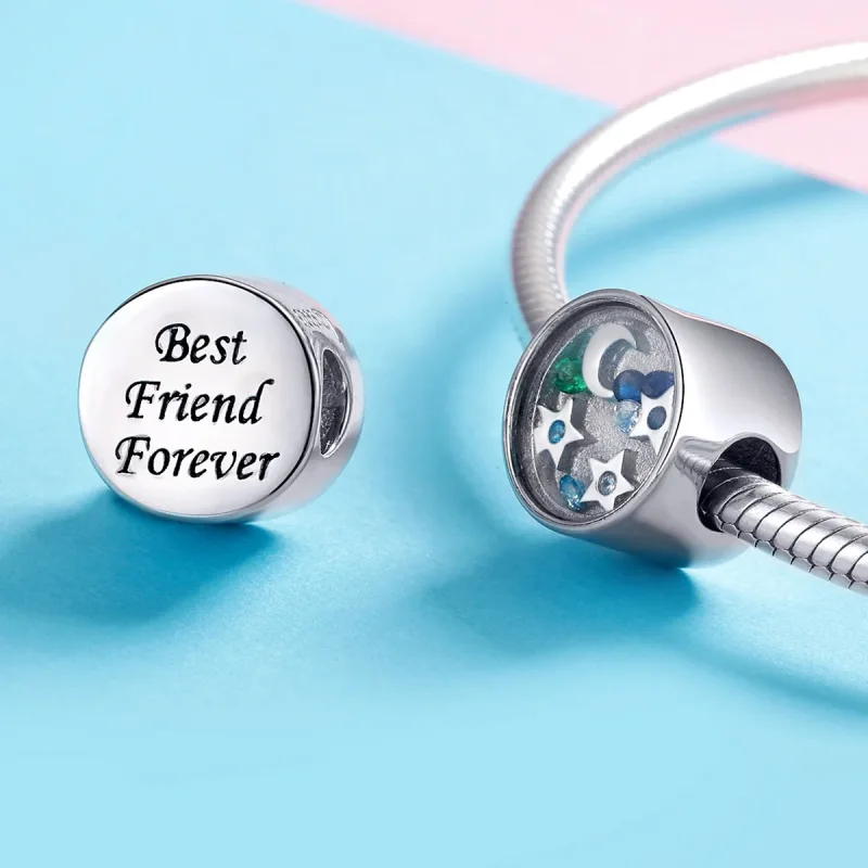 (zdjęcie do) Charms Typu Pandora Gwiaździste niebo - BSC042 - Wyświetl 3