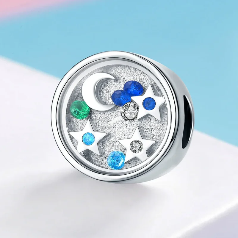 (zdjęcie do) Charms Typu Pandora Gwiaździste niebo - BSC042 - Wyświetl 4