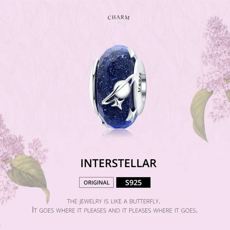 (zdjęcie do) Charms Typu Pandora Gwiaździste niebo - SCC1284 - Wyświetl 2