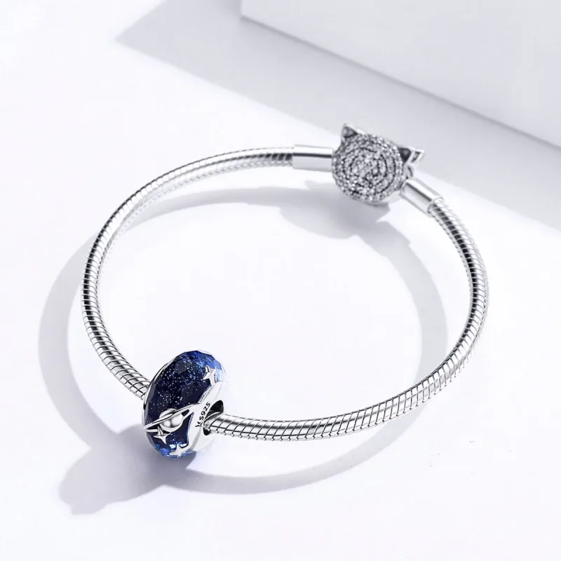 (zdjęcie do) Charms Typu Pandora Gwiaździste niebo - SCC1284 - Wyświetl 4