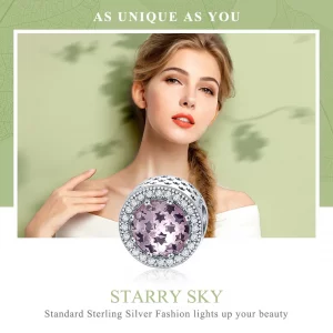 Charms Typu Pandora Gwiaździste niebo - SCC731